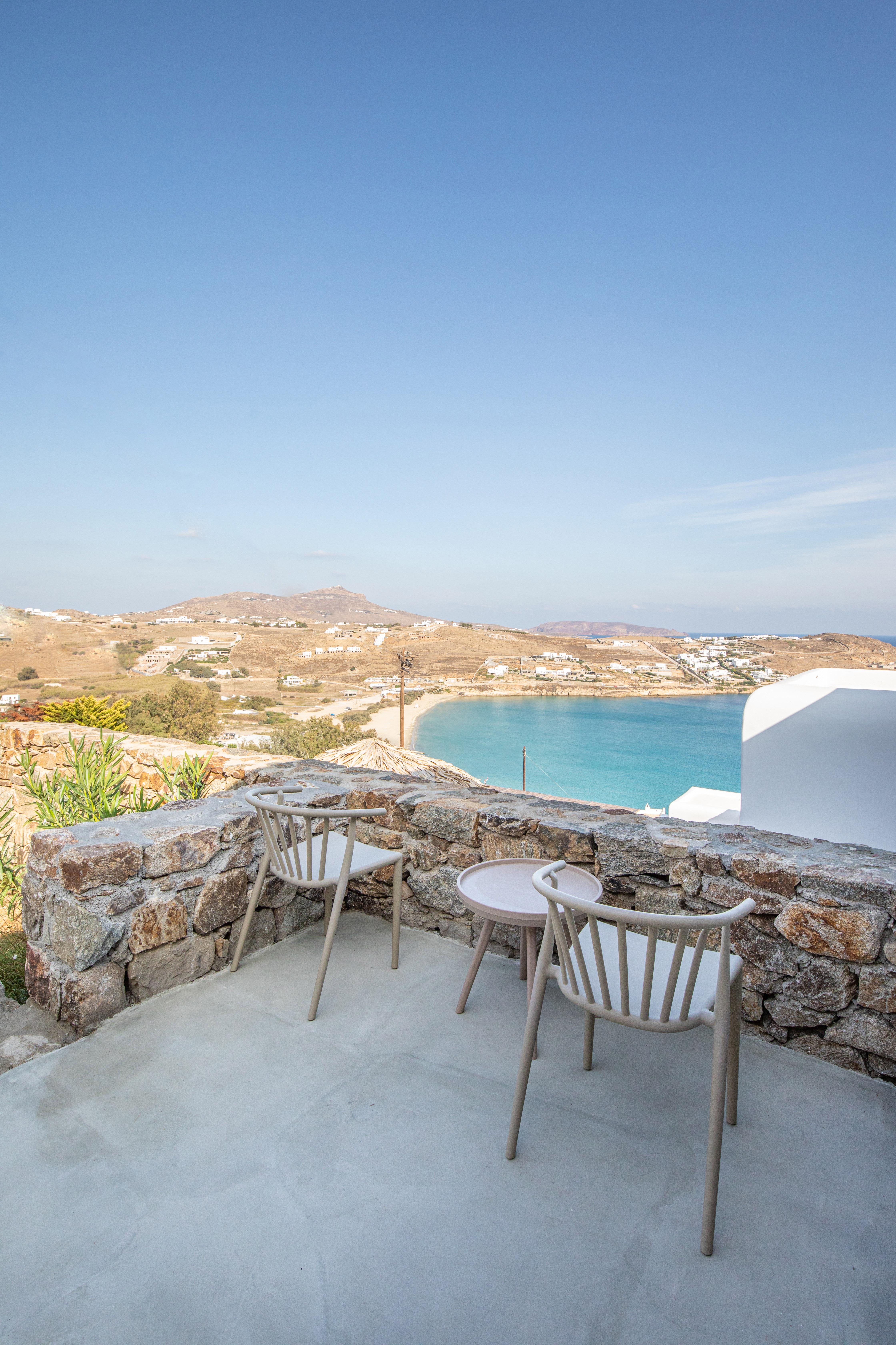 The Summit Of Mykonos Bed & Breakfast Kalo Livadi Bagian luar foto