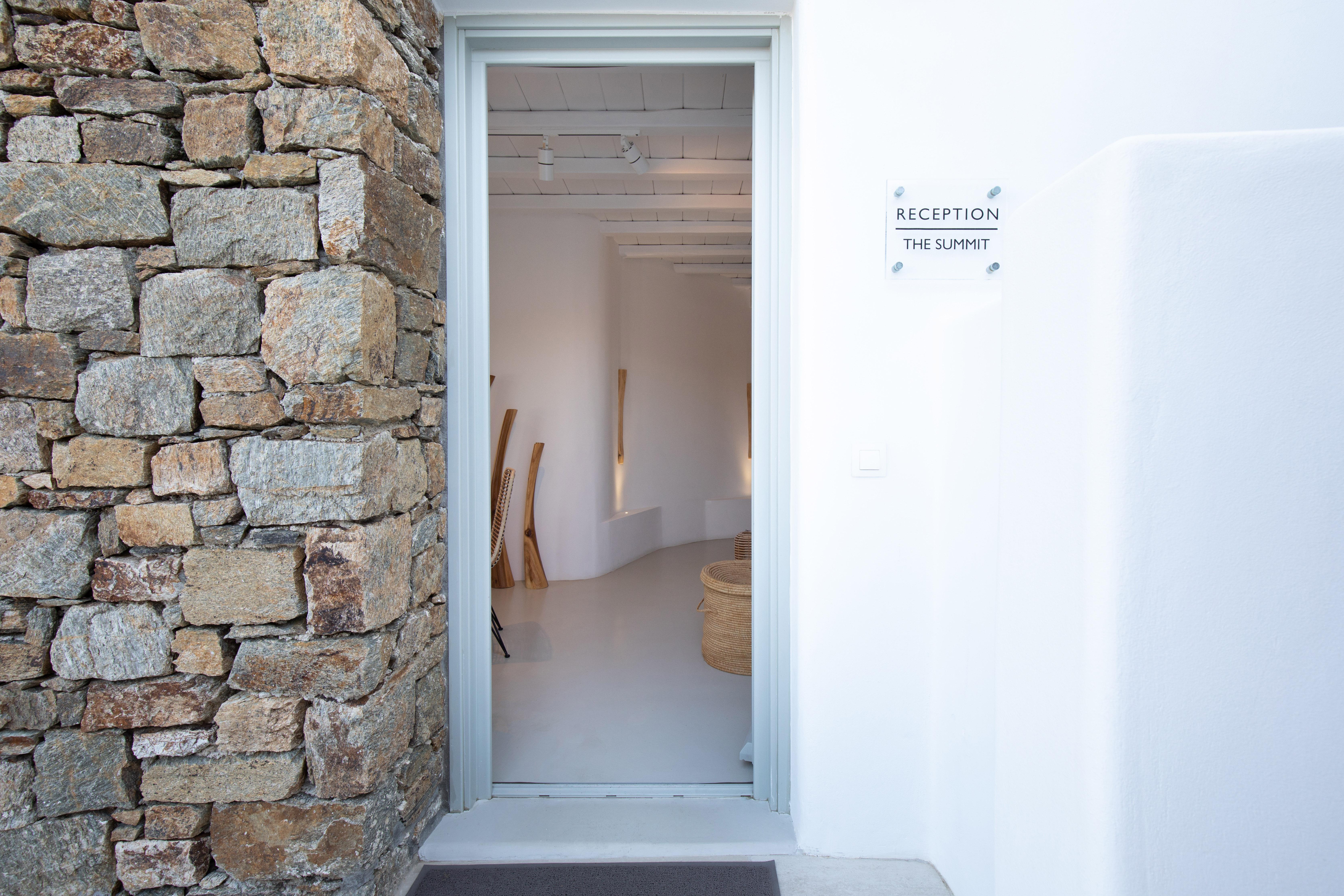 The Summit Of Mykonos Bed & Breakfast Kalo Livadi Bagian luar foto