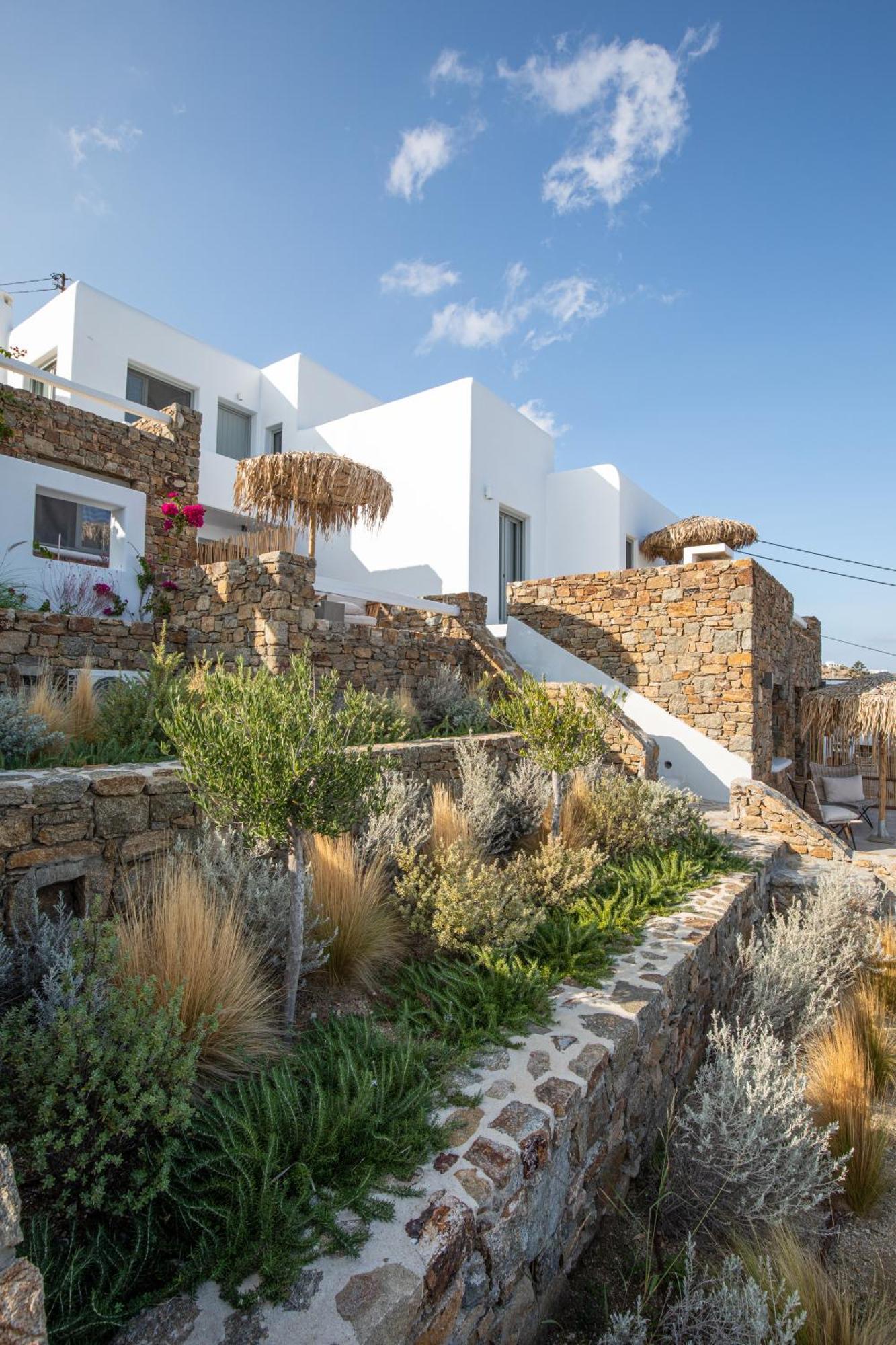 The Summit Of Mykonos Bed & Breakfast Kalo Livadi Bagian luar foto