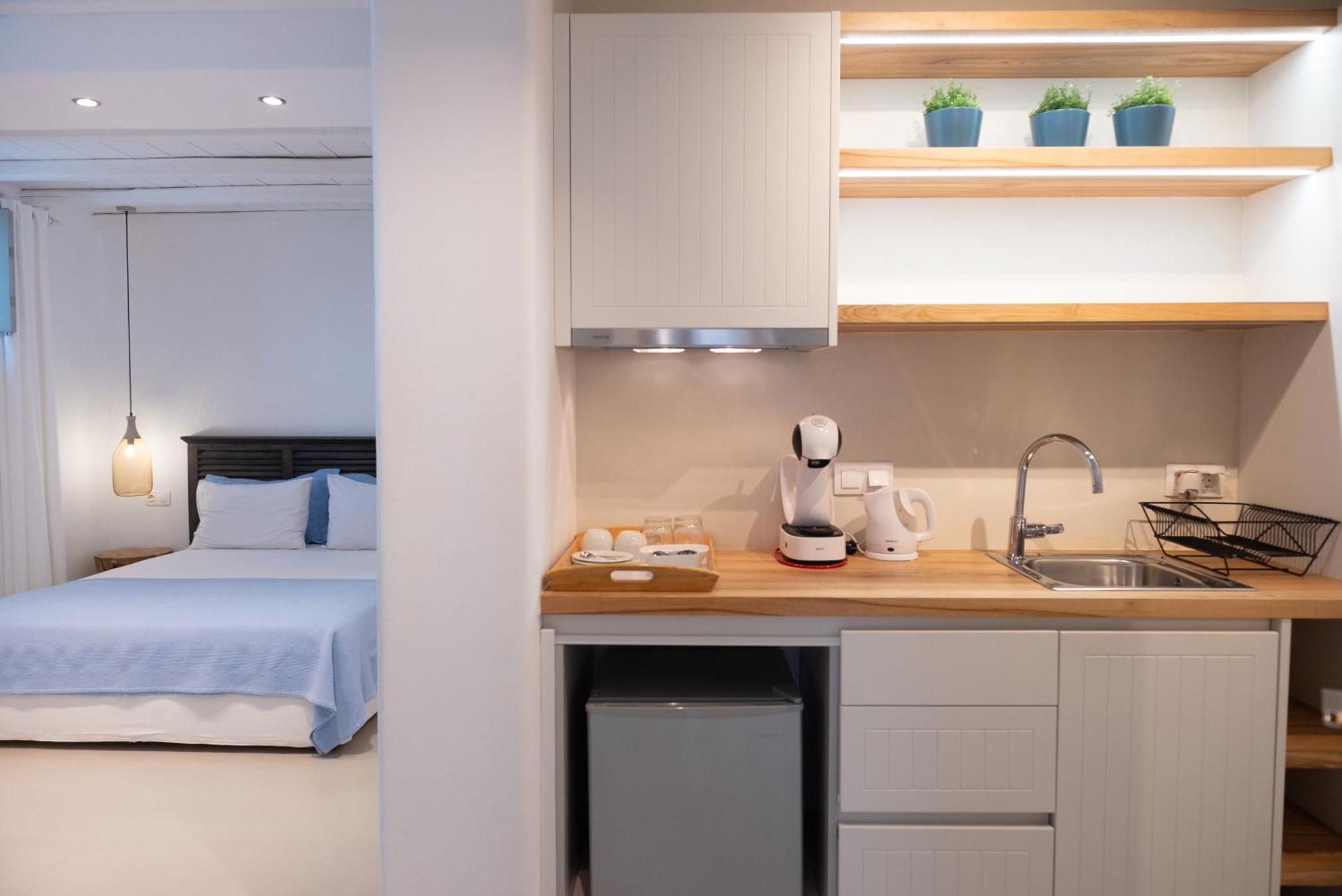 The Summit Of Mykonos Bed & Breakfast Kalo Livadi Bagian luar foto